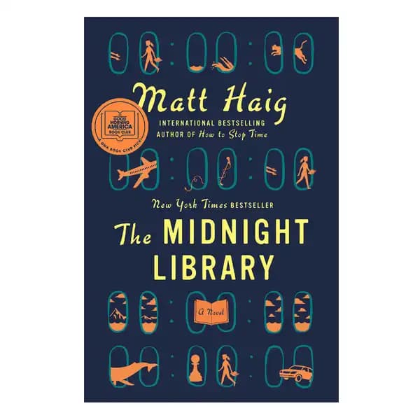 the midnight library کتابخانه نیمه شب