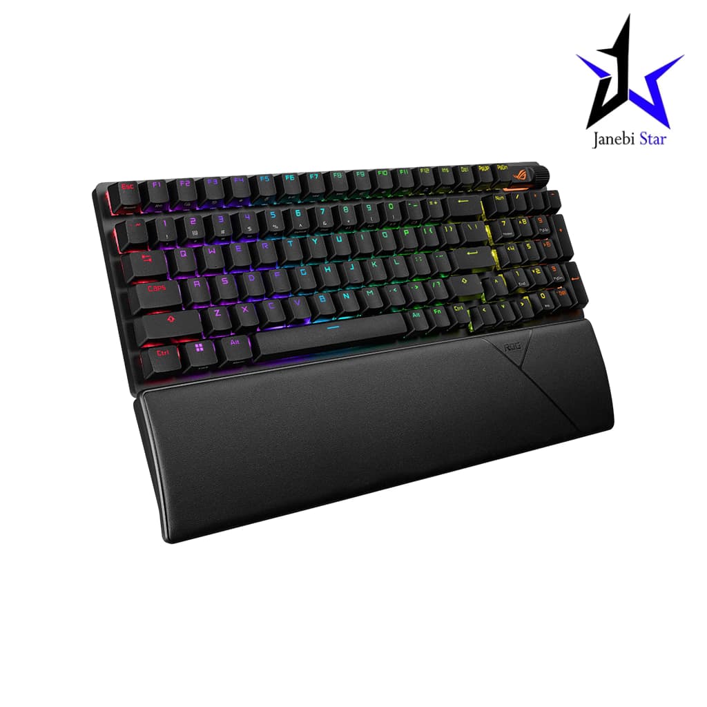 کیبورد گیمینگ Asus مدل ROG Strix X901 SCOPE II 96 WL NXSW US PBT — تصویر ۳