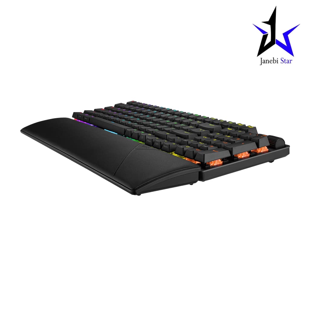 کیبورد گیمینگ Asus مدل ROG Strix X901 SCOPE II 96 WL NXSW US PBT — تصویر ۴