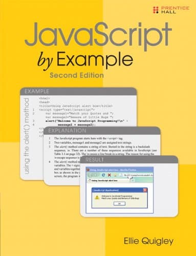 کتاب JavaScript by Example نسخه کامل
