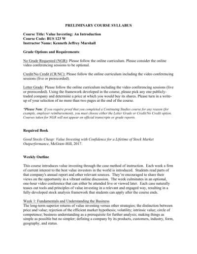 کتاب Value Investing: An Introduction نسخه کامل