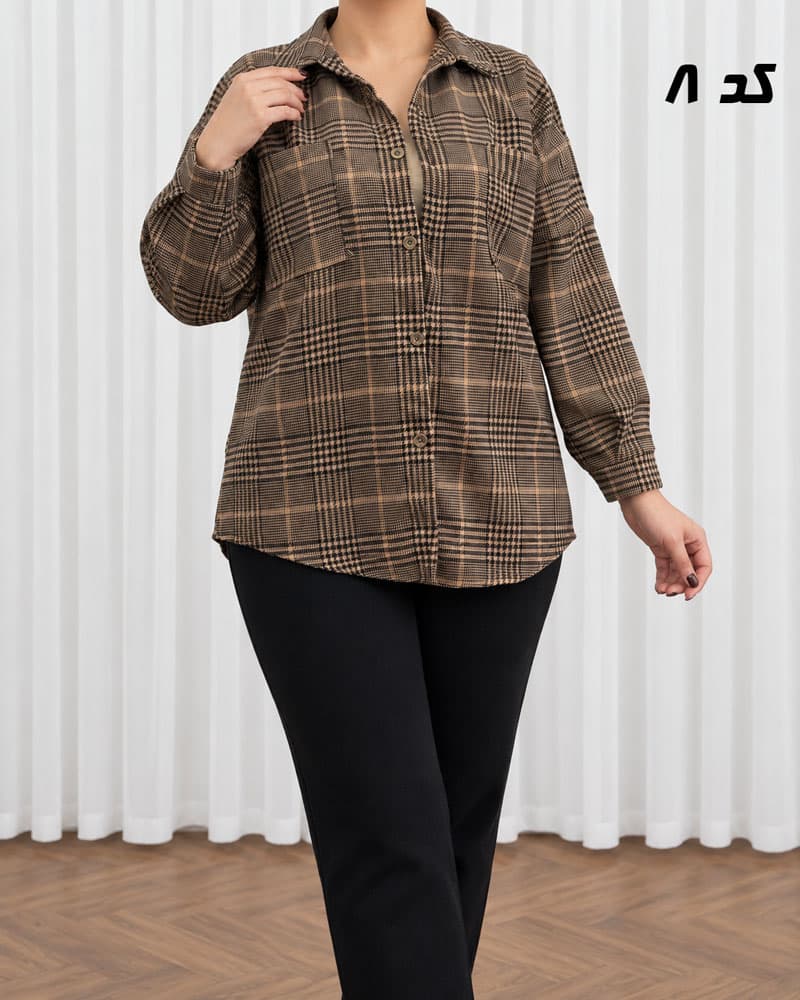 شکت پاییزه چهارخانه کد SH2337 — تصویر ۷