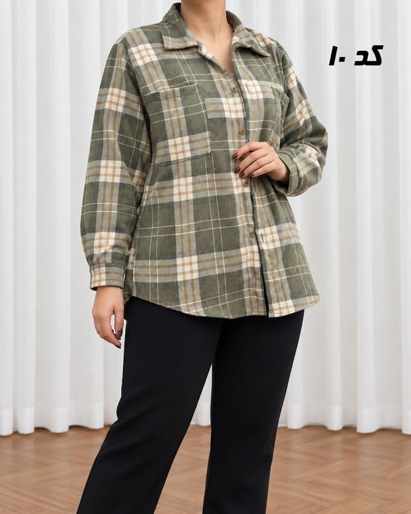 شکت پاییزه چهارخانه کد SH2337 — تصویر ۶