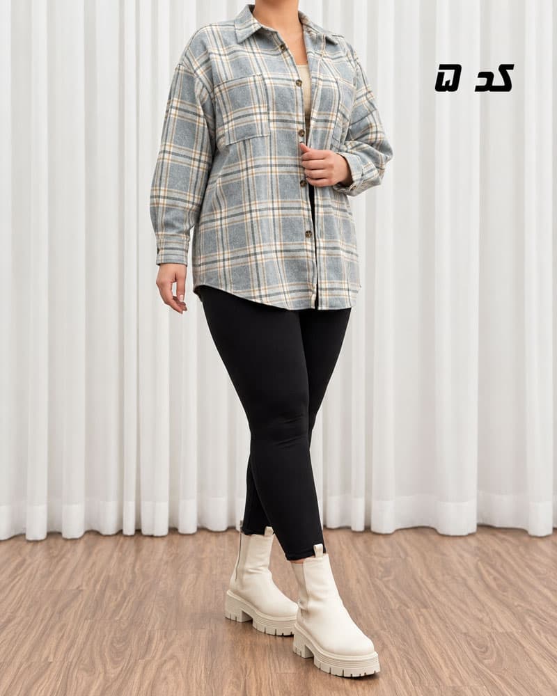 شکت پاییزه چهارخانه کد SH2337 — تصویر ۲