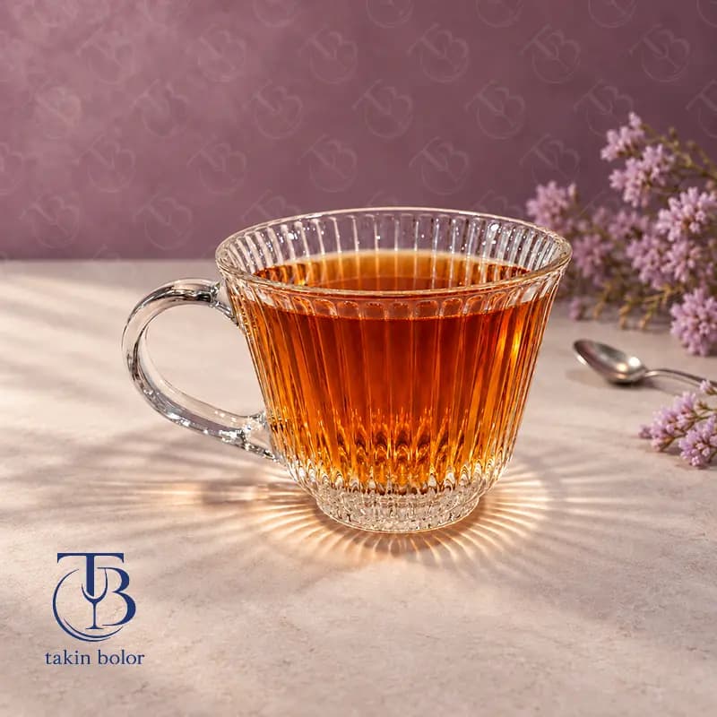 فنجان دلی – مدل شیاردار – کد TCF55B — تصویر ۲