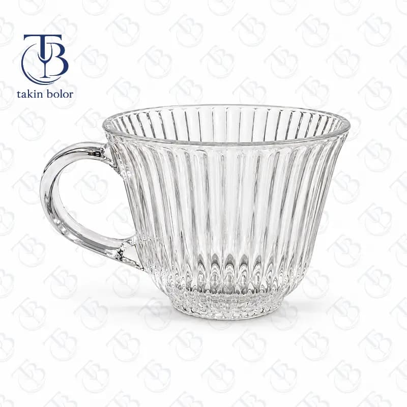 فنجان دلی – مدل شیاردار – کد TCF55B — تصویر ۳