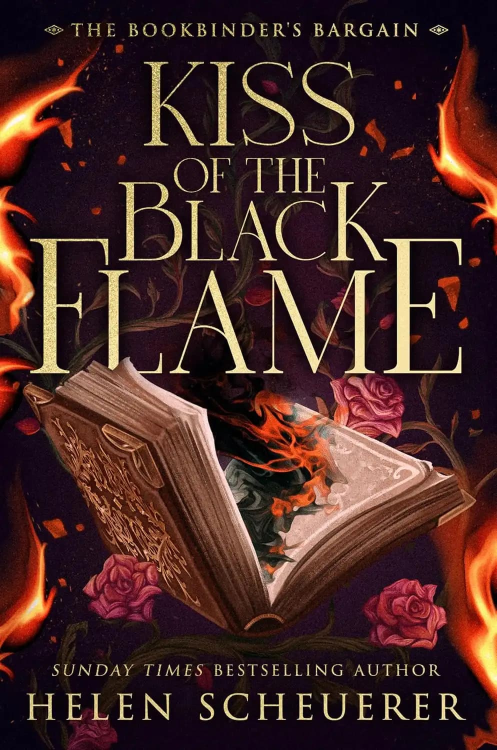 کتاب بوسه شعله سیاه (Kiss of the Black Flame) نسخه انگلیسی PDF | هلن شوئرر