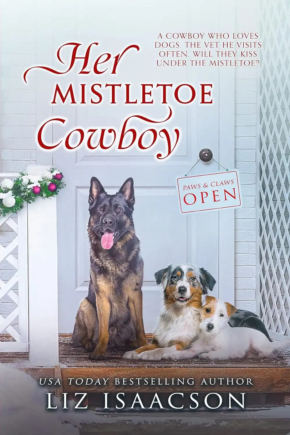 کتاب کابوی دارواش او (Her Mistletoe Cowboy) نسخه انگلیسی PDF | لیز آیزاکسون