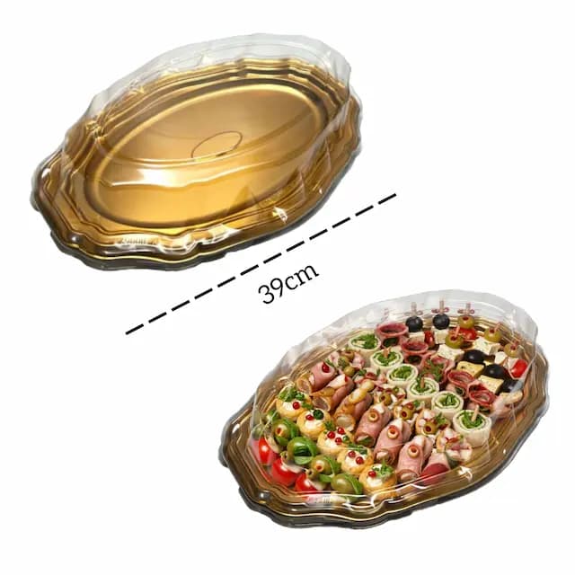 ظرف فینگرفود و سوشی بیضی 39×25 سانت