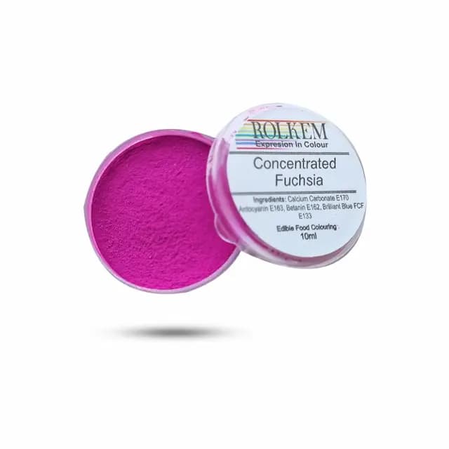 رنگ پودری fuchsia کنسانتره رولکم