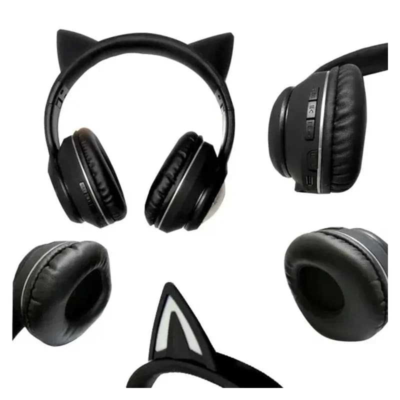 هدفون بی سیم گربه ای فانتزی مدل ST859A — تصویر ۵