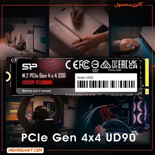 اس اس دی اینترنال سیلیکون پاور مدل UD90 ظرفیت 500 گیگابایت — تصویر ۸