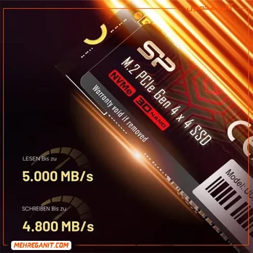 اس اس دی اینترنال سیلیکون پاور مدل UD90 ظرفیت 500 گیگابایت — تصویر ۹
