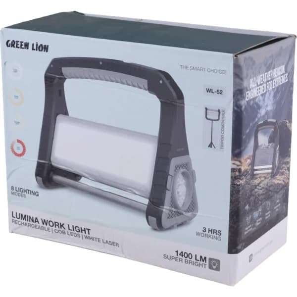 چراغ کمپینگ شارژی گرین لاین Lumina WL-52 GNWL52MWLT — تصویر ۱۰