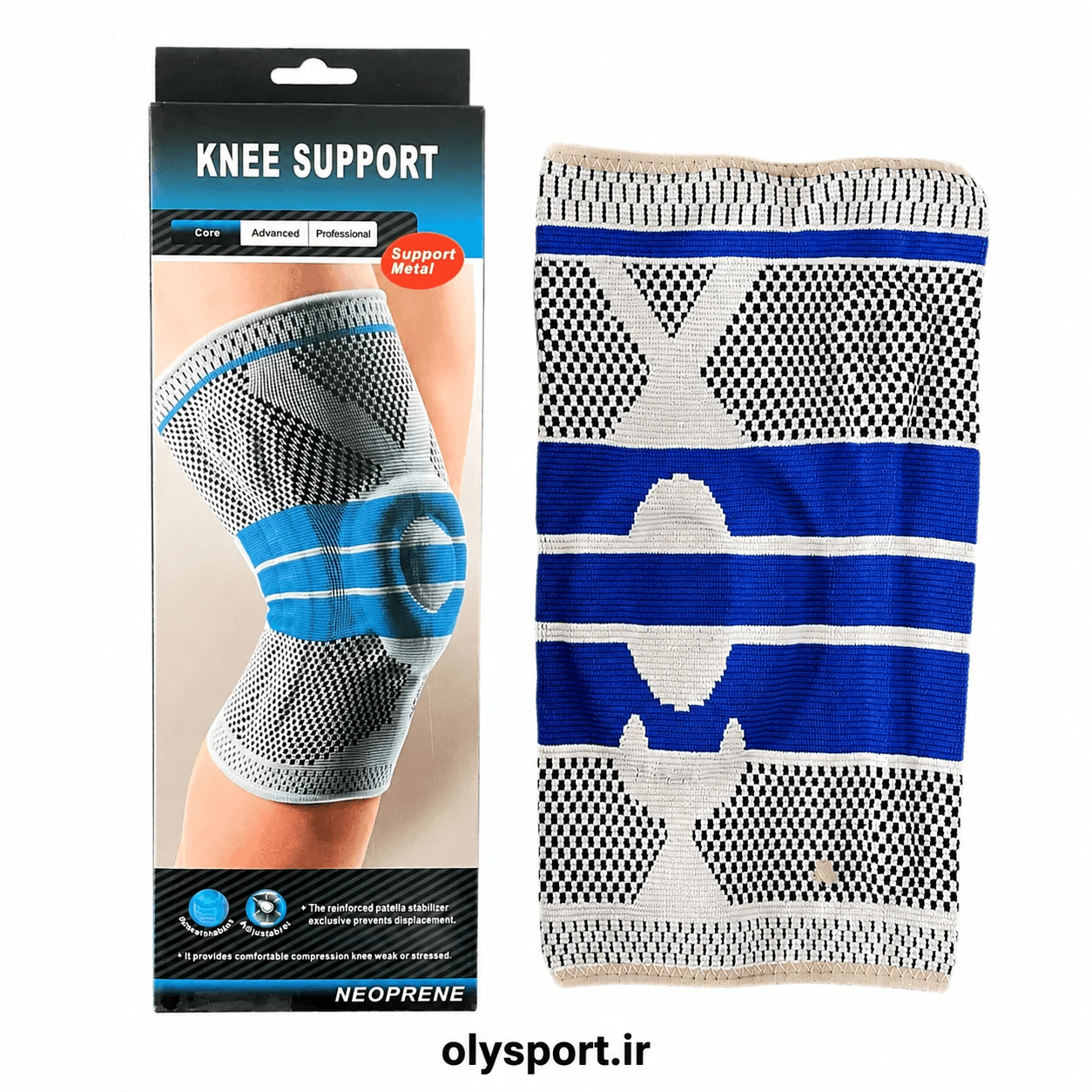زانو بند KNEE SUPPORT آتل دار کشی