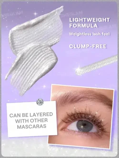 ریمل براق GLITTER شیگلم SHEGLAM
