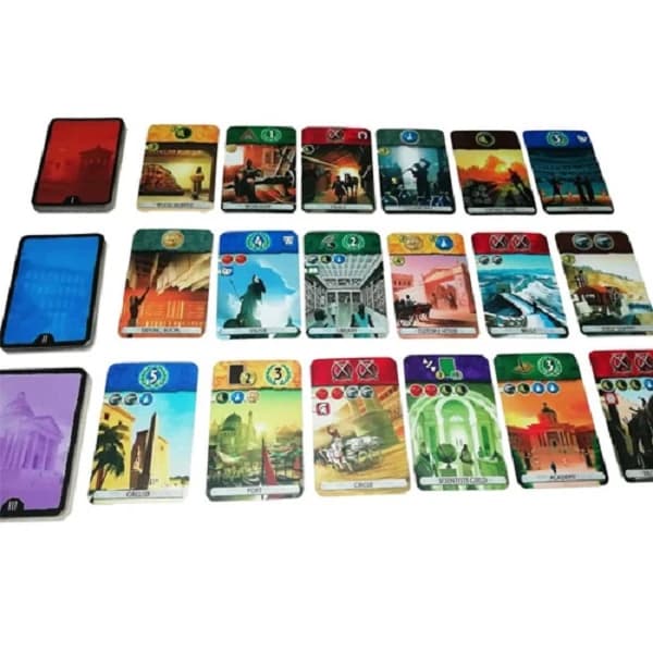 بازی فکری دوئل دهکده seven Wonders: Duel — تصویر ۵