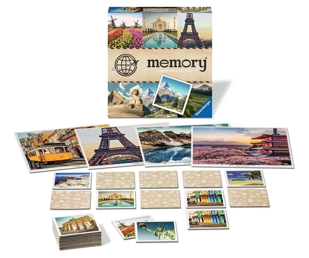 بازی دسته جمعی رونزبرگر طرح Travel Destinations Collector’s Memory كد 27379 — تصویر ۳