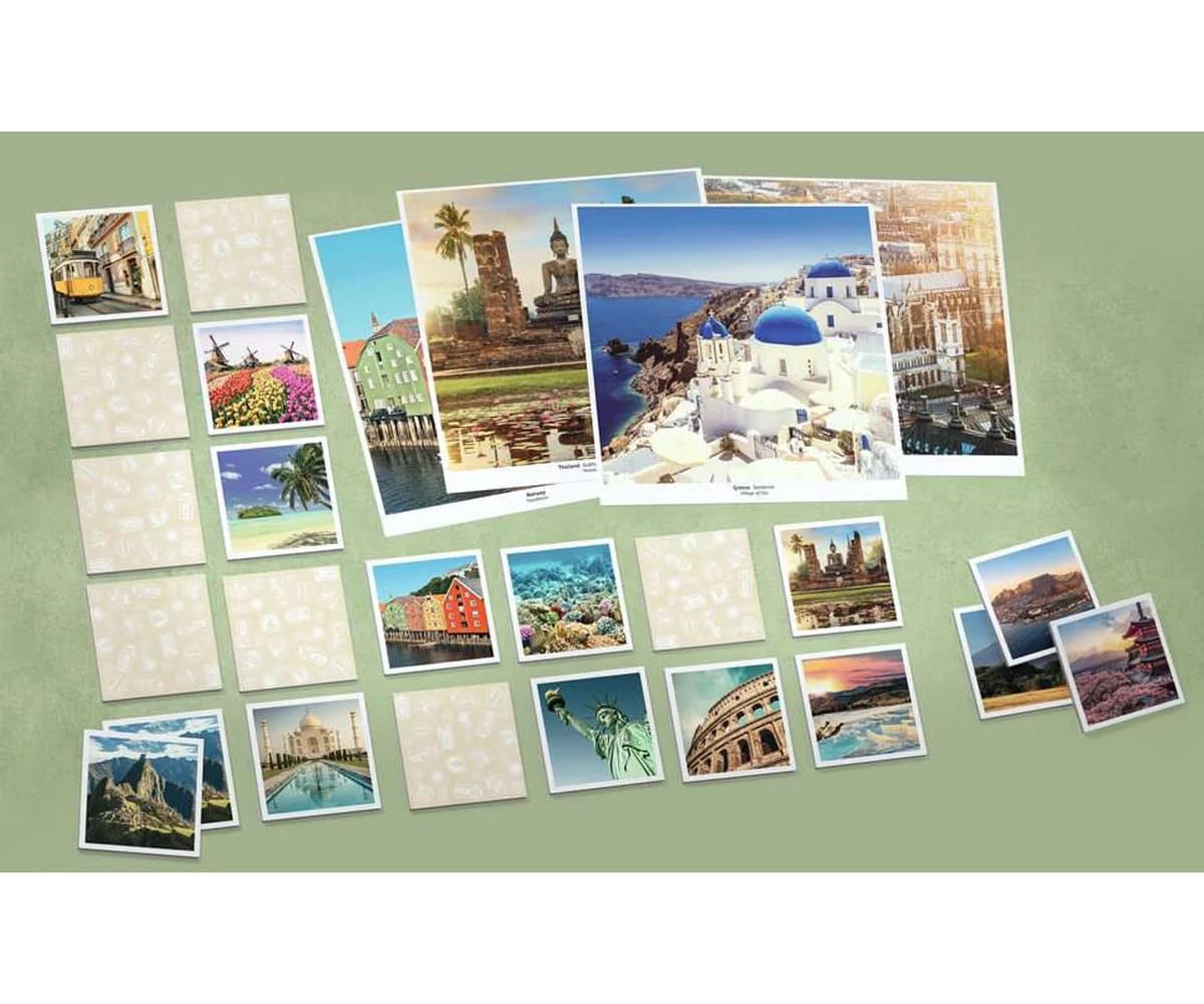 بازی دسته جمعی رونزبرگر طرح Travel Destinations Collector’s Memory كد 27379 — تصویر ۴