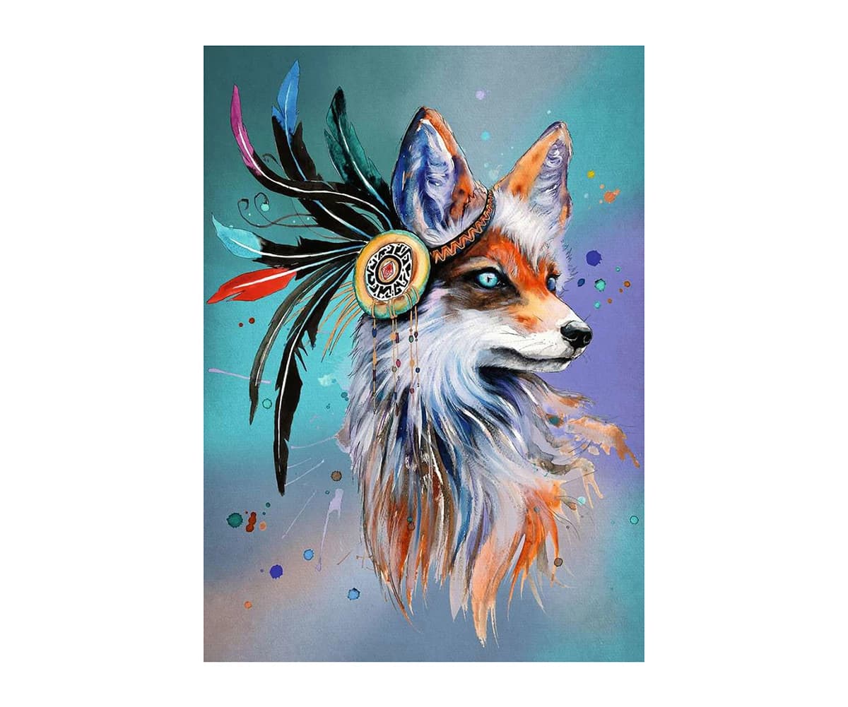 پازل 1000 تكه رونزبرگر طرح The Spirit of the Fox كد 16725 — تصویر ۲
