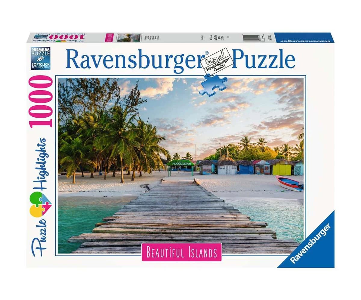 پازل 1000 تكه رونزبرگر طرح Caribbean Island كد 16912