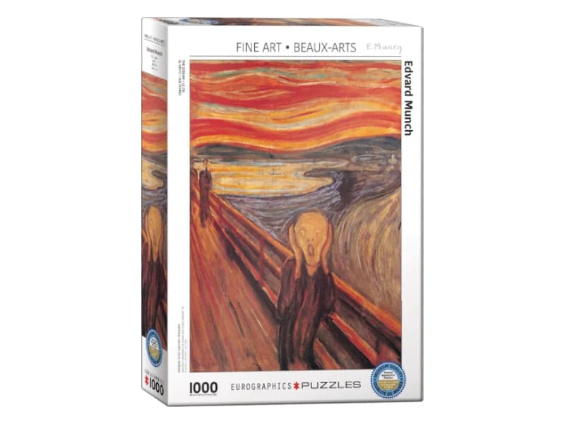 پازل 1000 تكه رونزبرگر طرح The Scream كد 15758