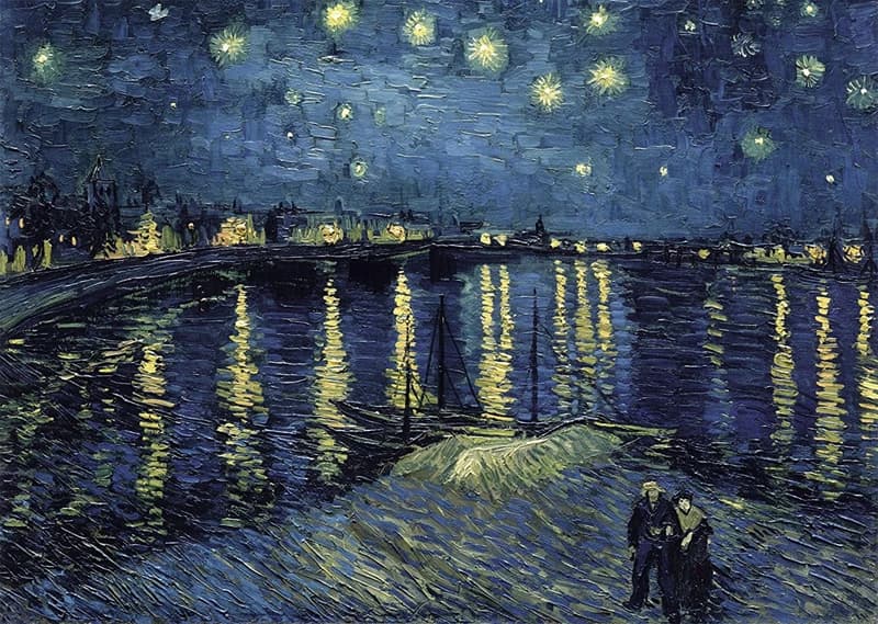 پازل 1000 تكه رونزبرگر طرح Starry Night كد 15614 — تصویر ۲