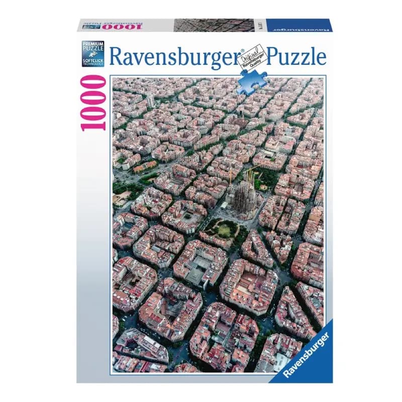 پازل 1000 تكه رونزبرگر طرح Barcelona from above كد 15187