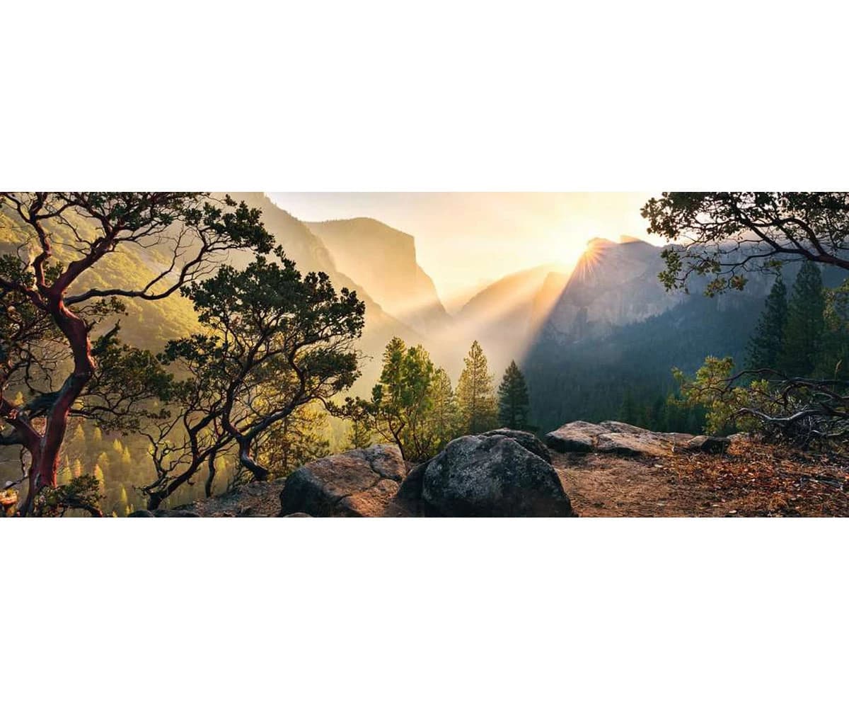 پازل 1000 تكه رونزبرگر طرح Yosemite Park كد 15083 — تصویر ۲