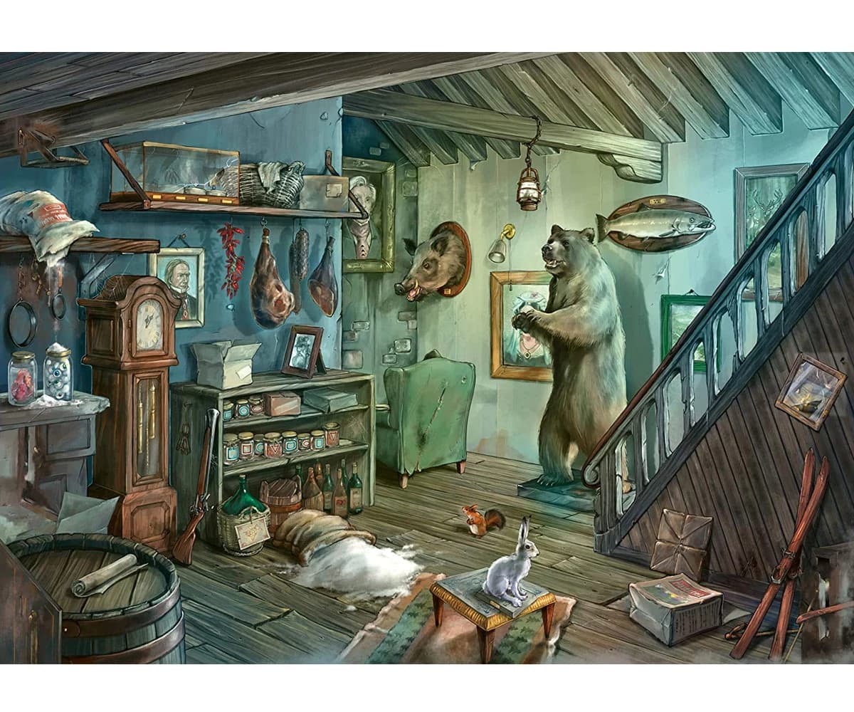 پازل 759 تكه رونزبرگر طرح Forbidden Basement كد 16435 — تصویر ۲