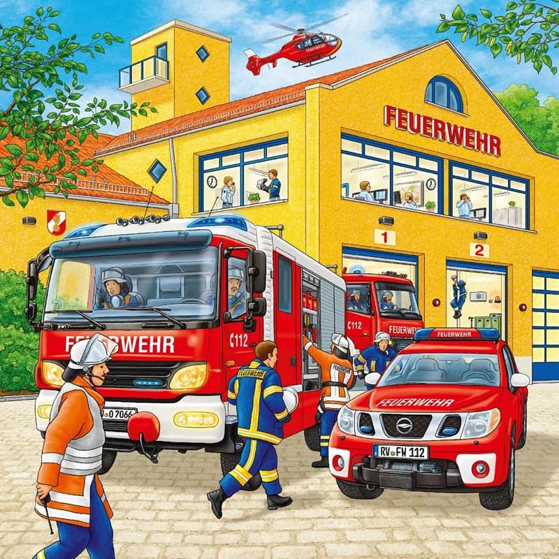 پازل 147 تكه رونزبرگر طرح FIRE BRIGADE RUN كد 09401 — تصویر ۲