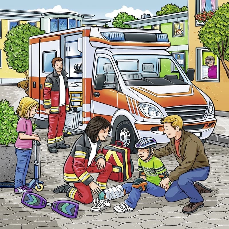 پازل 147 تكه رونزبرگر طرح The Rescue كد 09335 — تصویر ۴