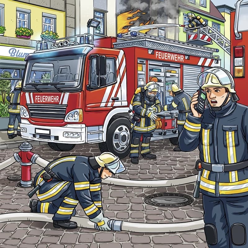 پازل 147 تكه رونزبرگر طرح The Rescue كد 09335 — تصویر ۲