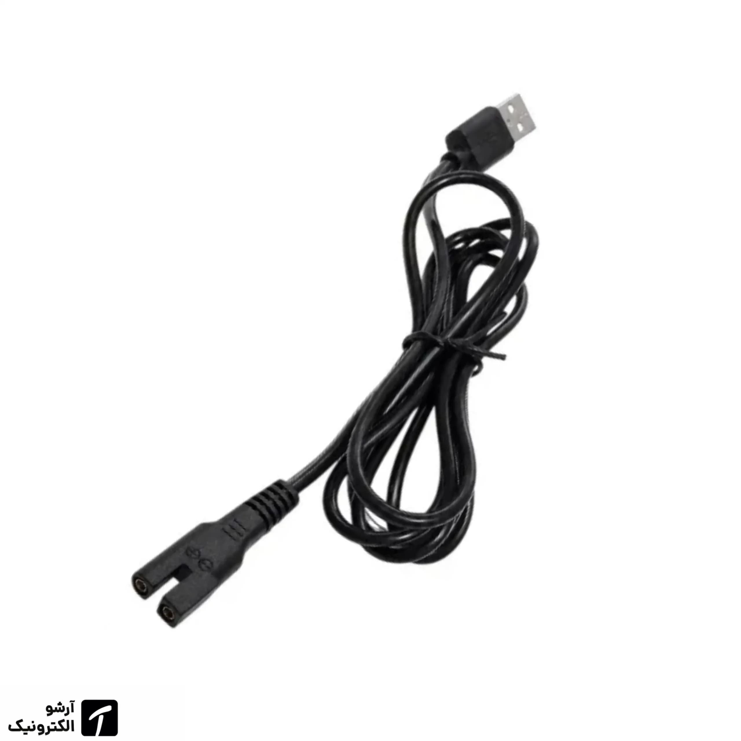 کابل شارژر USB ریش تراش (کد دو) — تصویر ۳