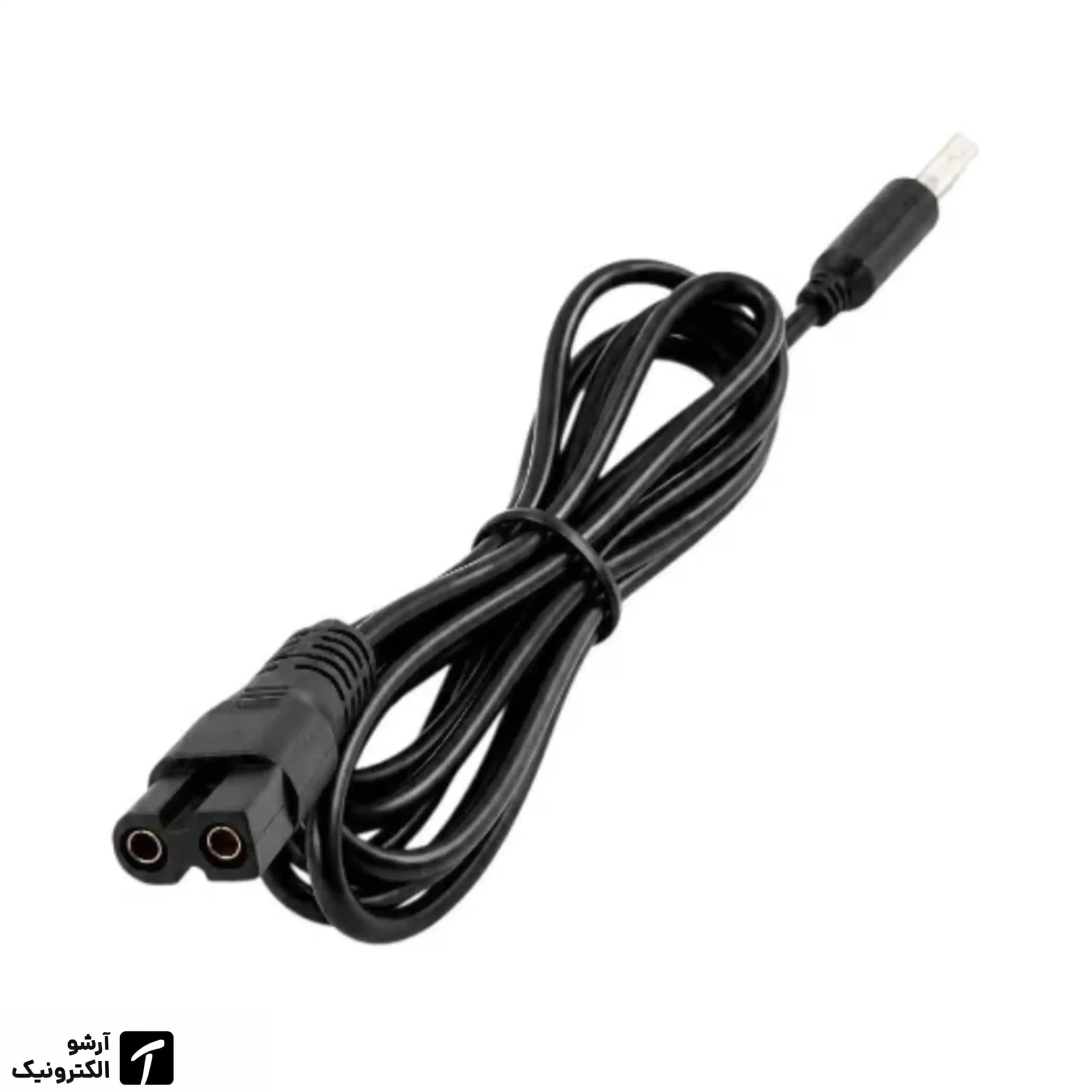 کابل شارژر USB ریش تراش (کد چهار) — تصویر ۲