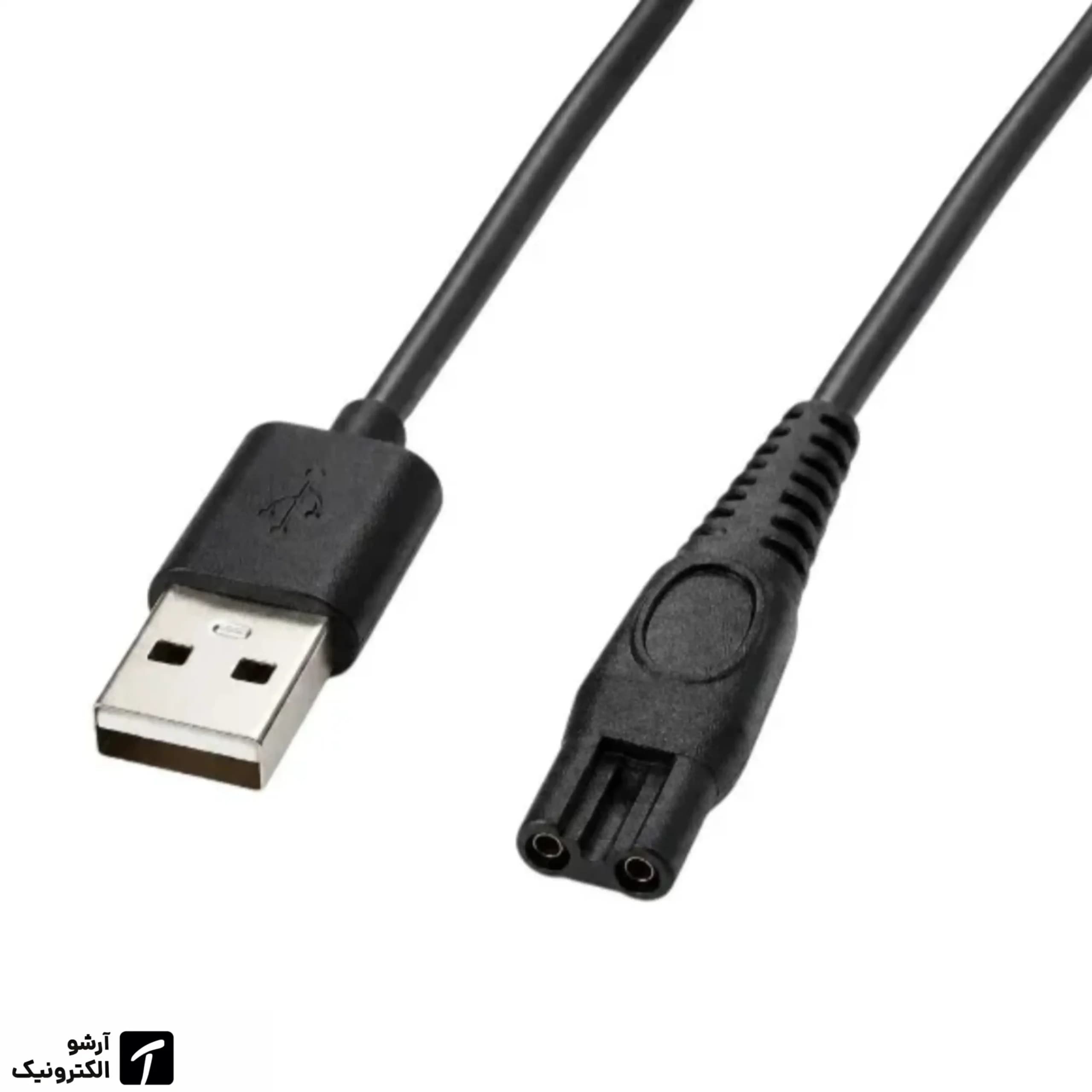 کابل شارژر USB ریشتراش (کد یک)