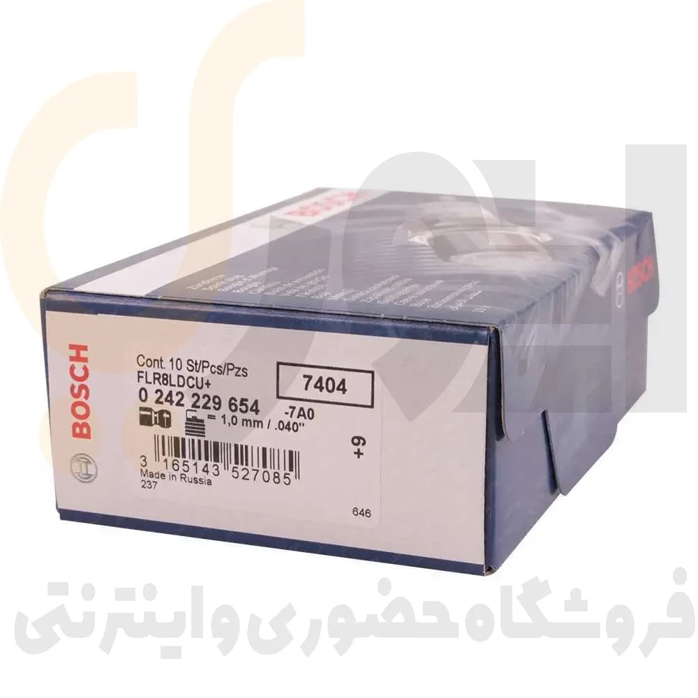 شمع 2 دو پلاتین پایه کوتاه 9+ FLR8LDCU برند بوش | BOSCH — تصویر ۵