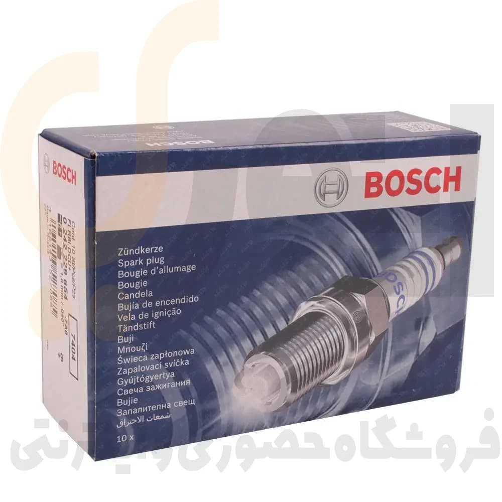 شمع 2 دو پلاتین پایه کوتاه 9+ FLR8LDCU برند بوش | BOSCH — تصویر ۴