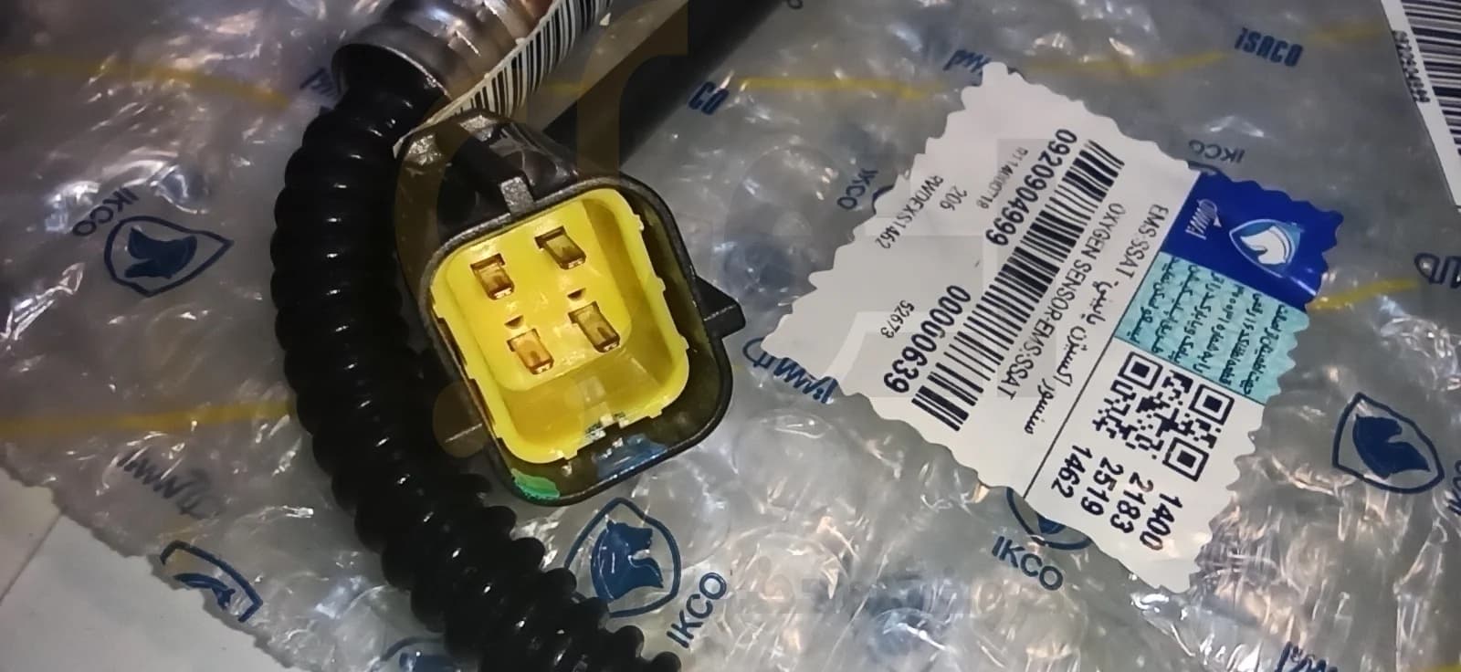 سنسور اکسیژن مدل EMS:SSAT پژو 206 TU5 پایینی – ISACO – ایساکو