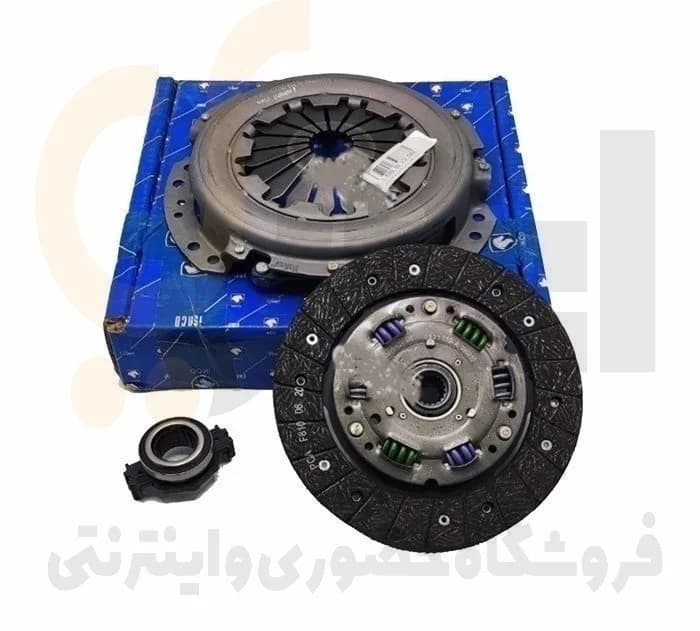 دیسک و صفحه پری دمپر(کیت کلاچ) 405 -سمند-پارس – پایاکلاچ – ISACO – پایا کلاچ