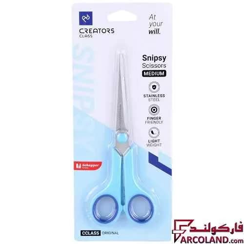 قیچی کریتورز کلاس مدل اسنیپسی متوسط کد Snipsy CCSSM01 — تصویر ۲