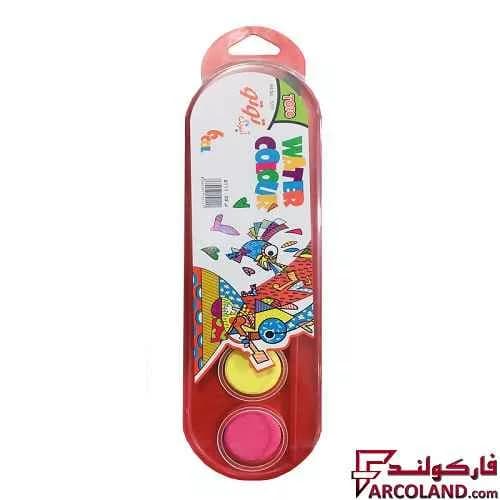 آبرنگ 6 رنگ توتو مدل Toto 5111 — تصویر ۲
