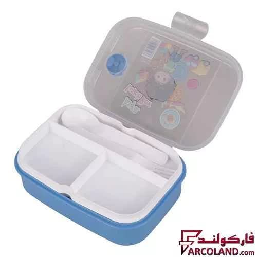 ظرف غذا مستطیل کوچک سوپاپ دار آریا مدل Arya 6023 — تصویر ۵