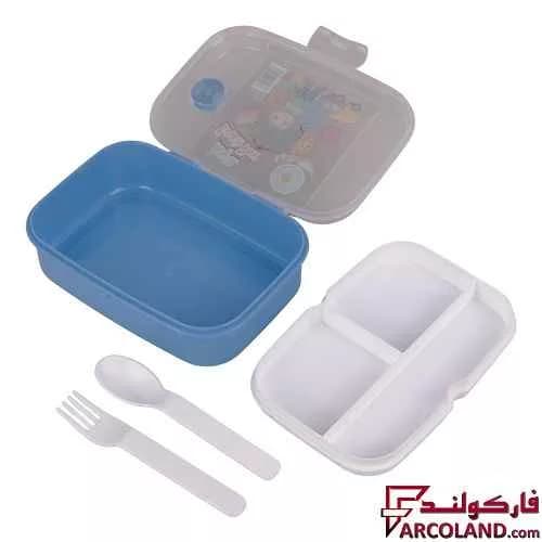 ظرف غذا مستطیل کوچک سوپاپ دار آریا مدل Arya 6023 — تصویر ۲