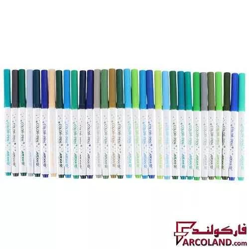 ماژیک نقاشی 64 رنگ آریا مدل Arya 9085 — تصویر ۳