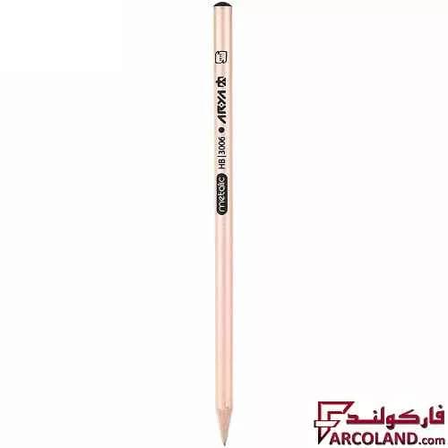 مداد مشکی آریا طرح متالیک Arya 3006