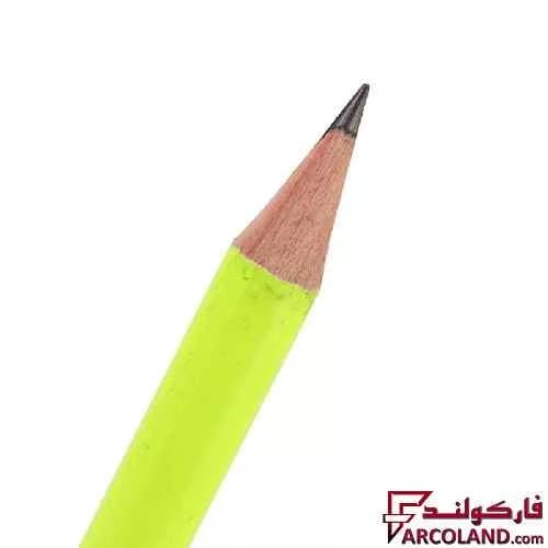 مداد مشکی آریا طرح فلورسنت Fluorescent — تصویر ۳