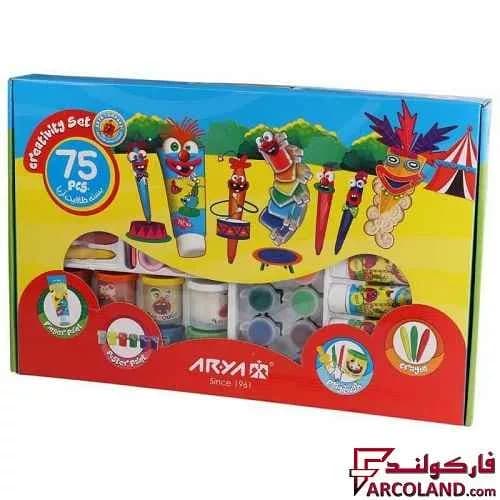 ست خلاقیت 75 تکه آریا مدل Arya 6035