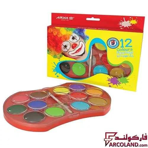 رنگ صورت پالتی 12 رنگ آریا مدل Arya 9022