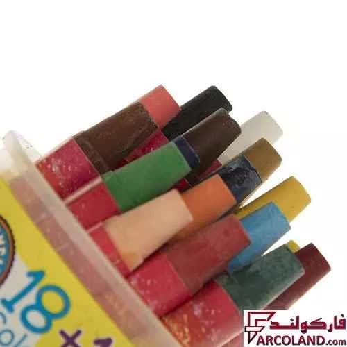 پاستل روغنی 1+18 رنگ آریا لیوانی کد Arya 2019 — تصویر ۲